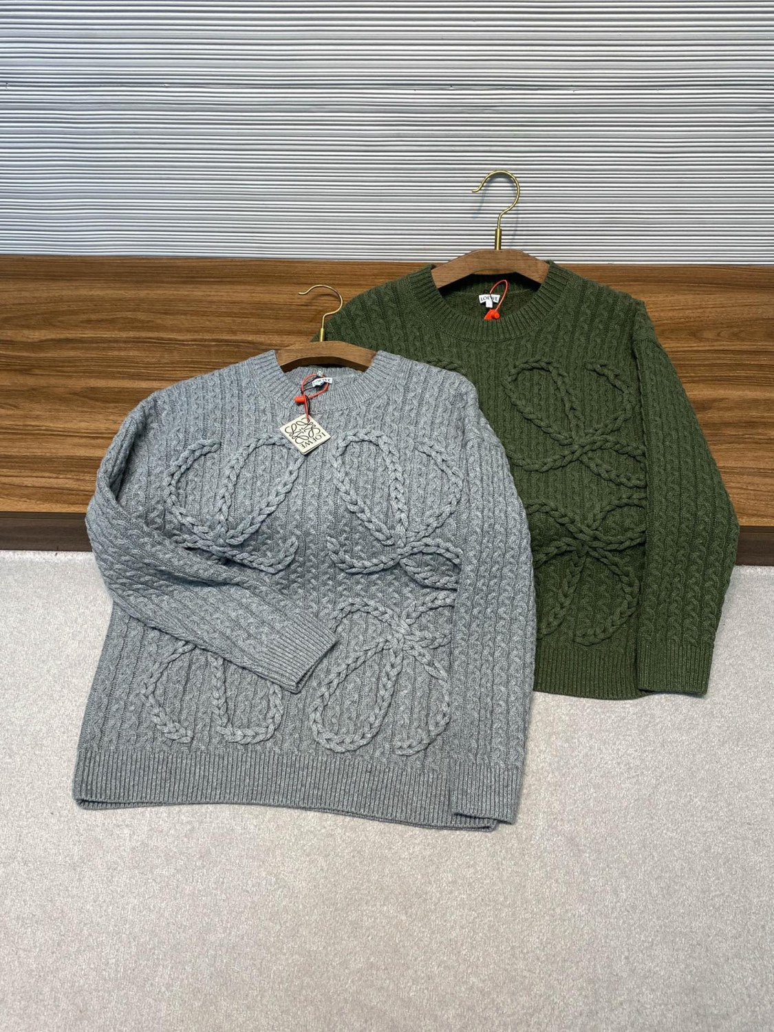 Loewe Knitted Wool Sweater #333908