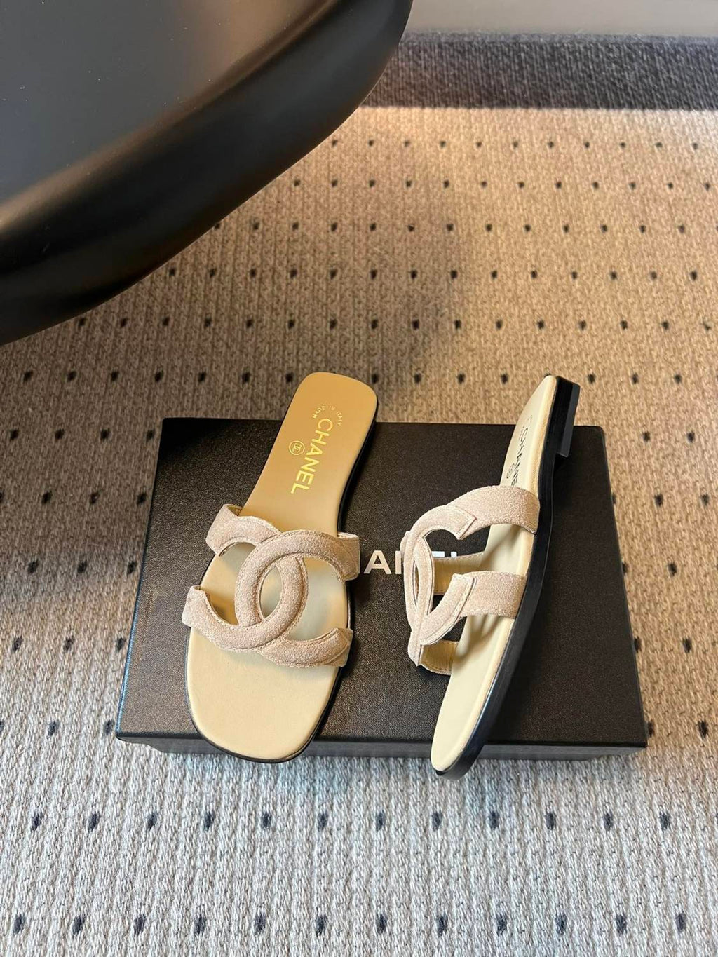 Chanel CC slippers sandals #378238