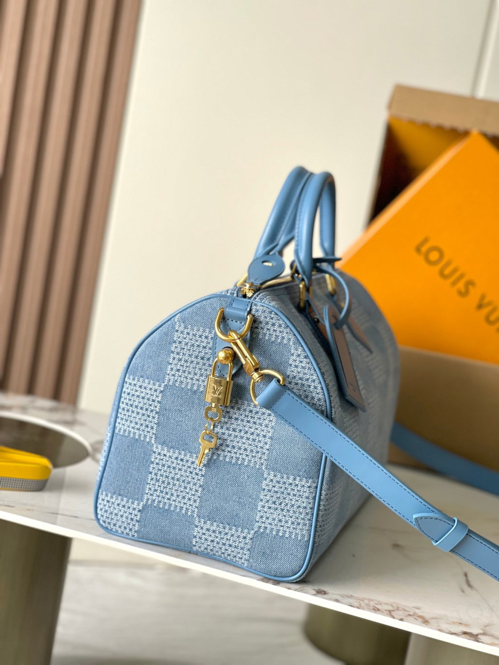 Louis Vuitton Speedy 30 Bandoulière Handbag Men's Women's Handbag Crossbody Canvas Leather Bag Fashion Luxury Bags N00203 #77279