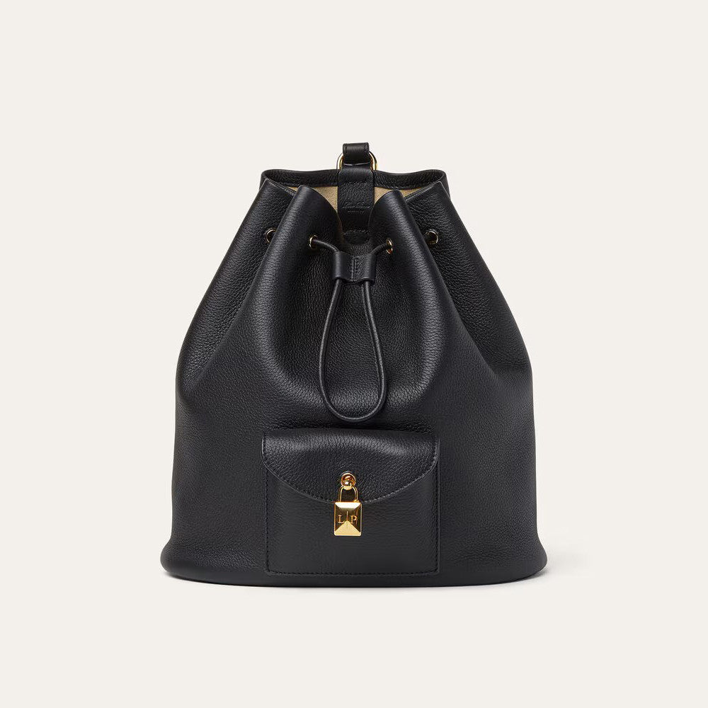 Loro Piana Women's Solid Color Adjustable Shoulder Strap Extra Drawstring Shoulder Bag Bags #76521