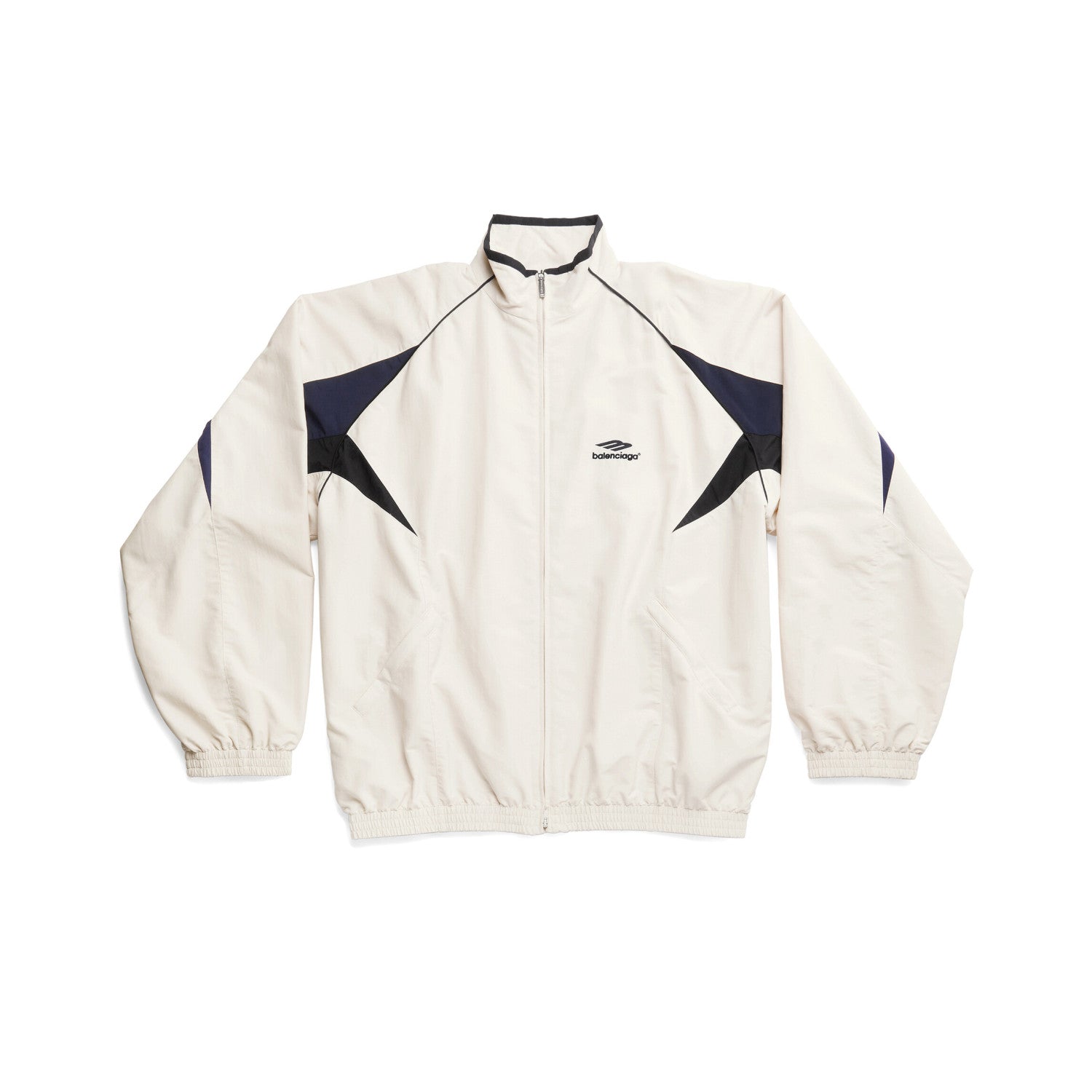 Balenciaga Men's Spring/Autumn Solid Color Zipper Long Sleeve Sports Jacket and Casual Sports Pants Set Suit #77897