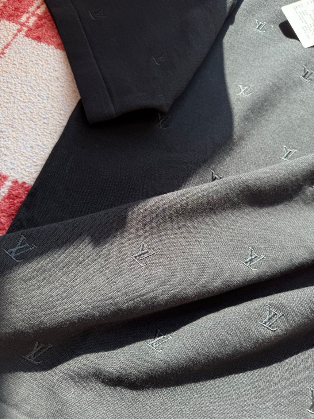 Louis Vuitton Men's Summer Solid Colour Embroidered Logo Print Round Neck Cotton Short Sleeve T-Shirt #76775