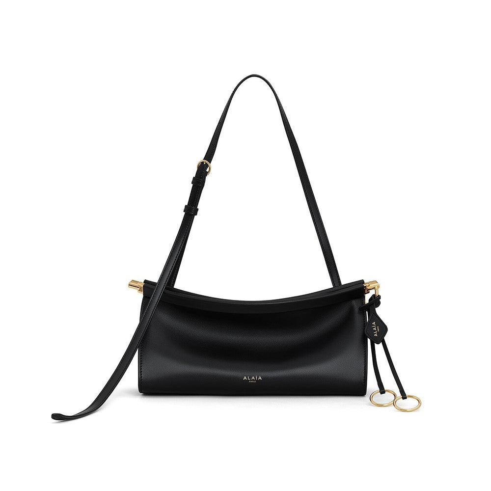 Alaïa Noir Le Click East West Small Bag in Calfskin #336794