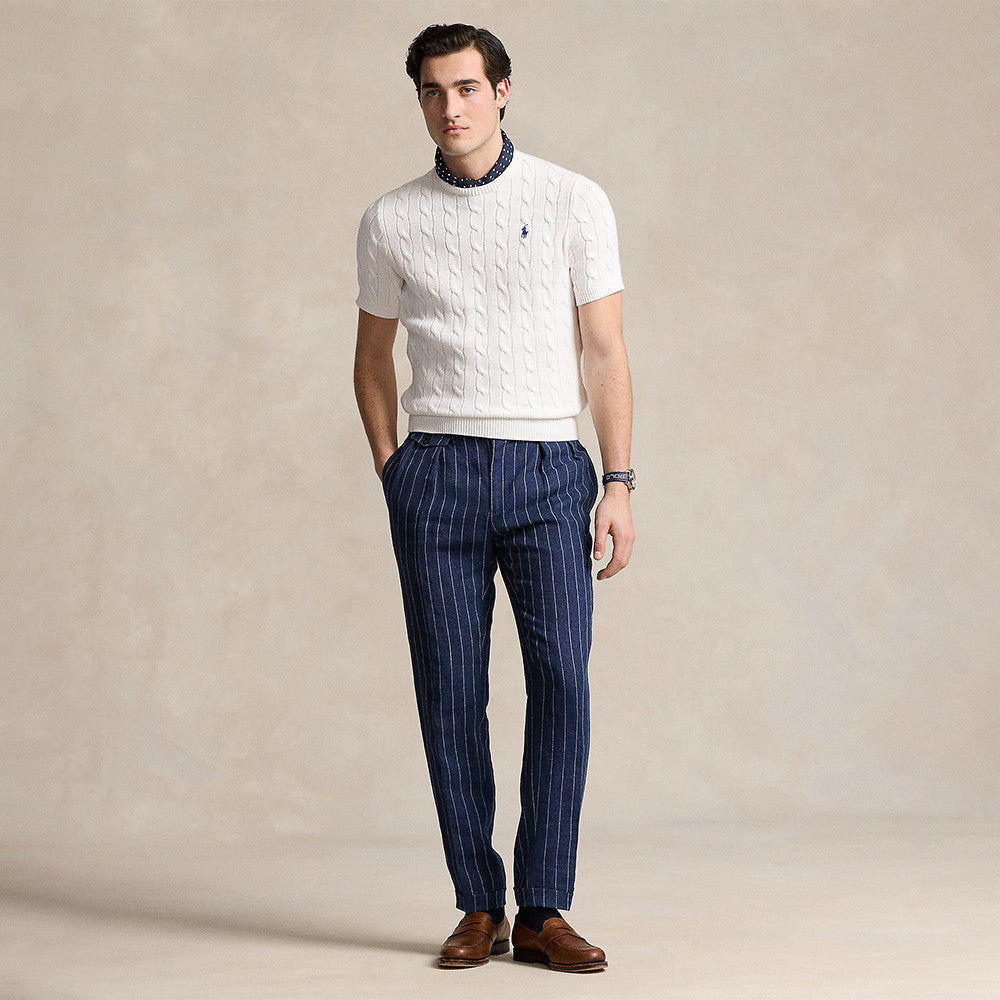 Ralph Lauren Cable Knit Cotton Sweater #376042