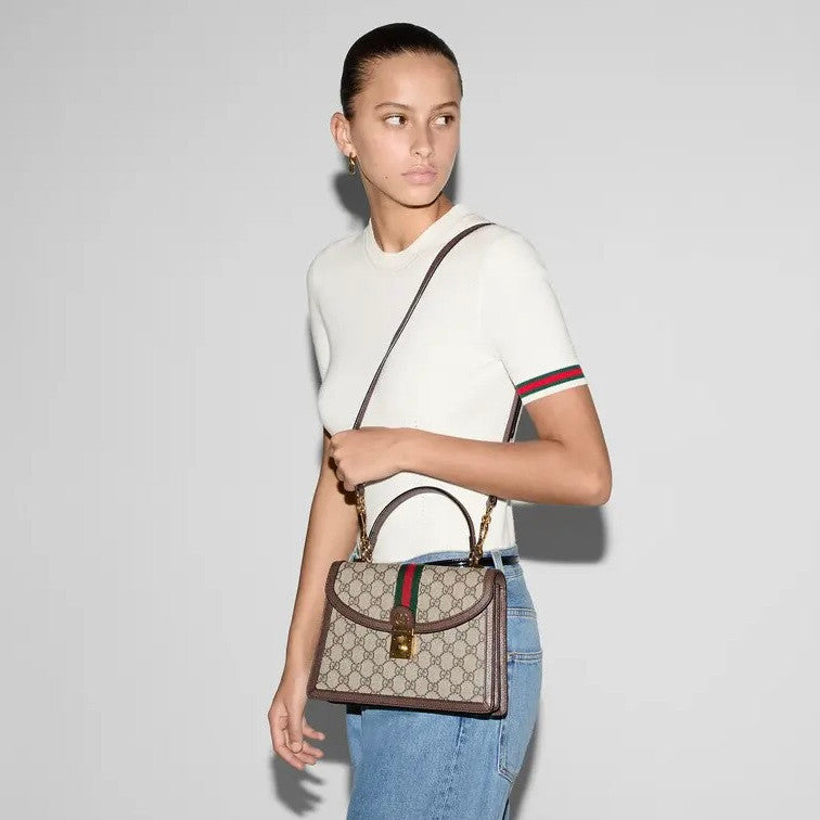 Gucci Ophidia Gg Small Top Handle Bag #335873