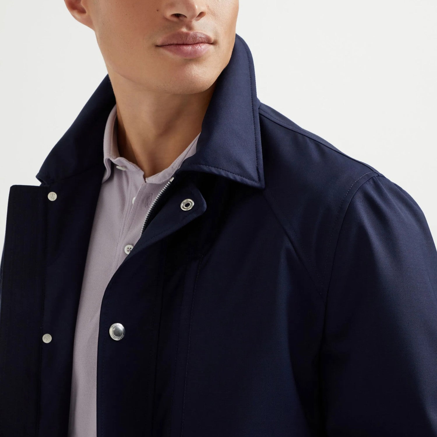 Brunello Cucinelli Men's Spring And Summer Fashion Shoulder Insert Sleeve Military Jacket Light And Comfortable Temperament Jacket Coat Ngvp #9961