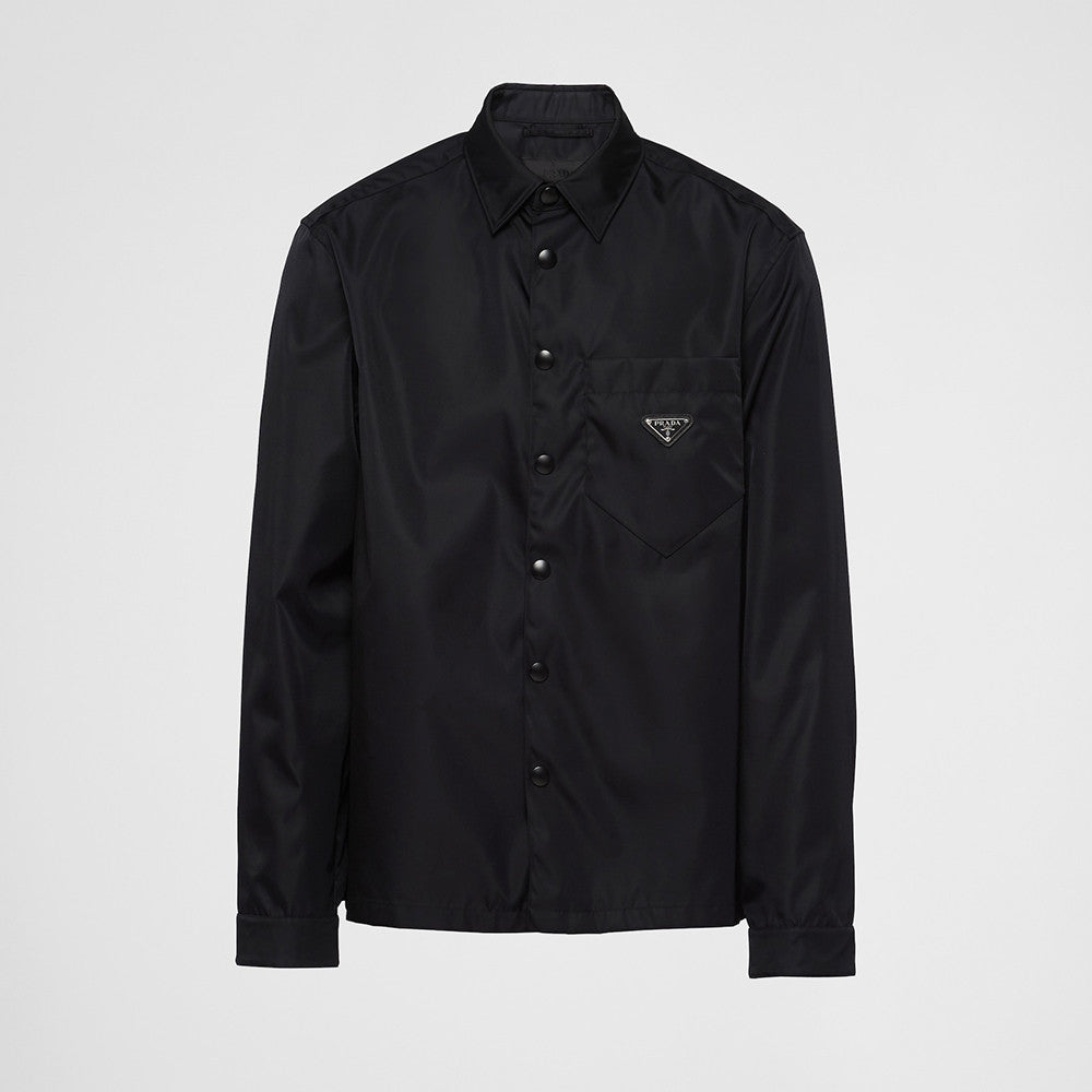 PRADA Black Re-nylon Shirt #375704