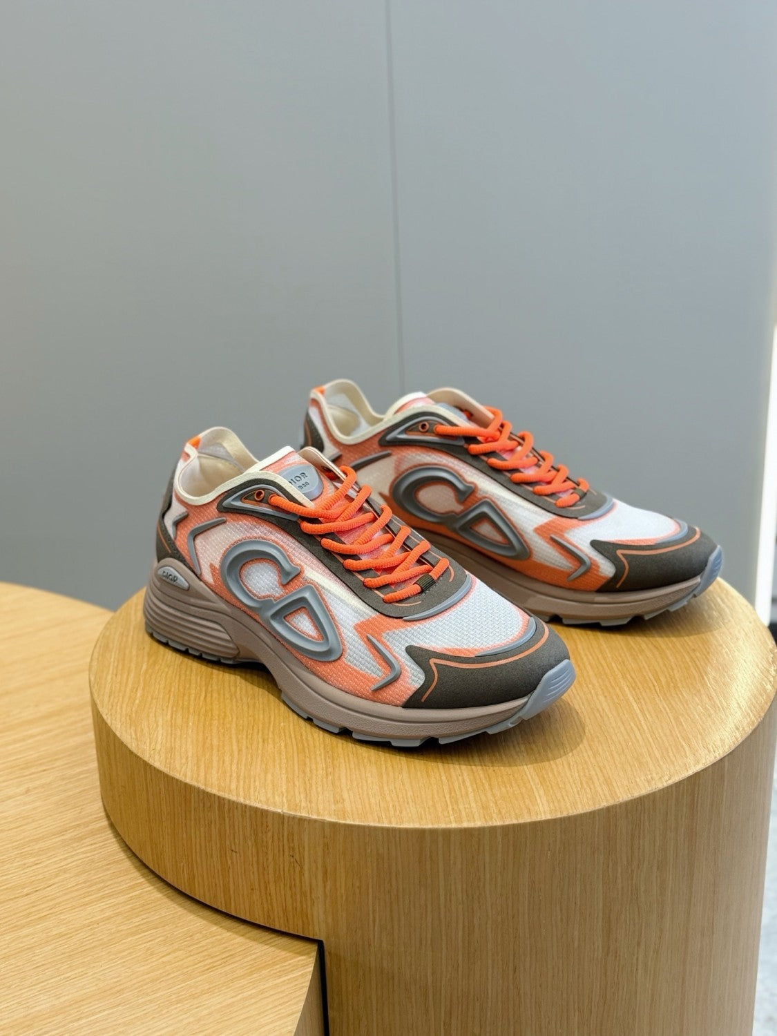 DIOR B30 Countdown Tech Sneaker Semi-Transparent N3O Nylon Technical Fabric and Rubber #381134