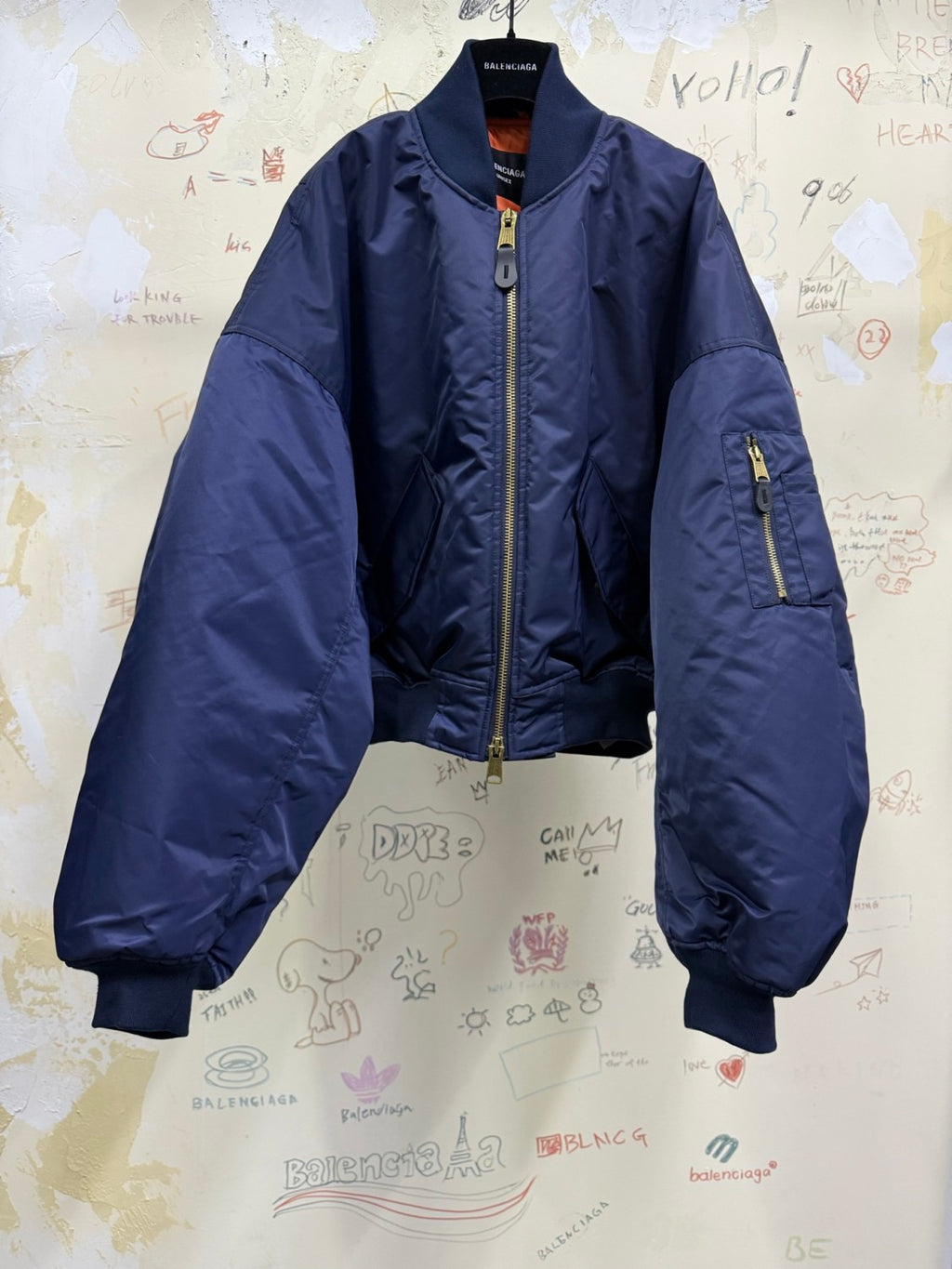 Balenciaga Cotton Bomber Jacket #333780