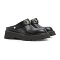 Gucci Women's Decorated Horsebit Buckle Mule Shoes Suede Leather Half Slippers Fashion Thick Bottom Height Increasing Shoes Heel Height:5cm  #81434