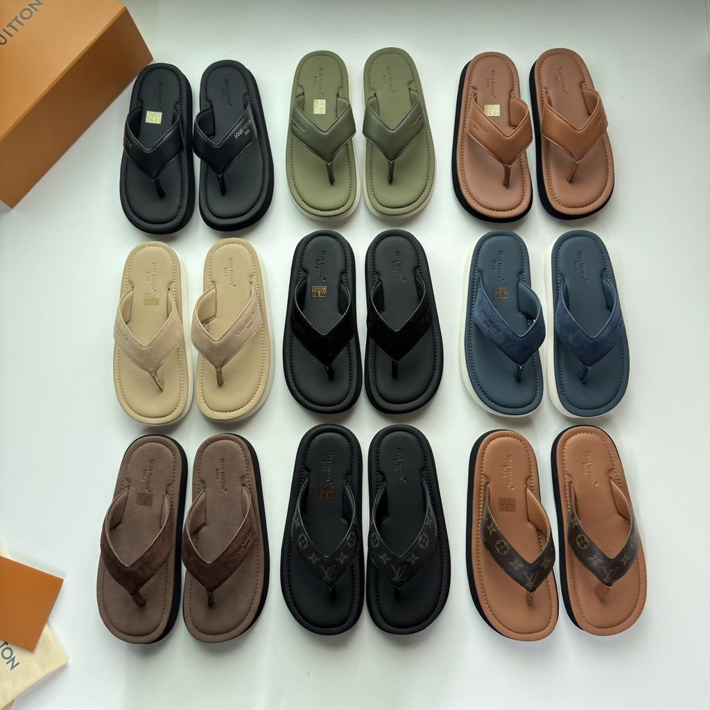 Louis Vuitton LV Flip Thong Shoes #387886