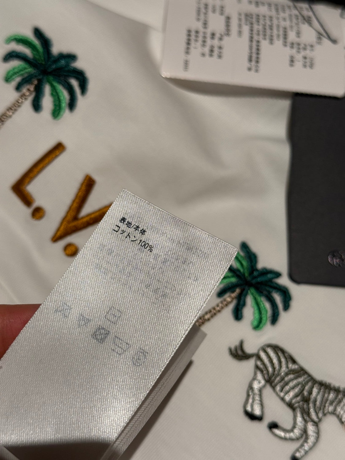 Louis Vuitton LV x The Darjeeling Limited Embroidered Short-Sleeved Crewneck #336997