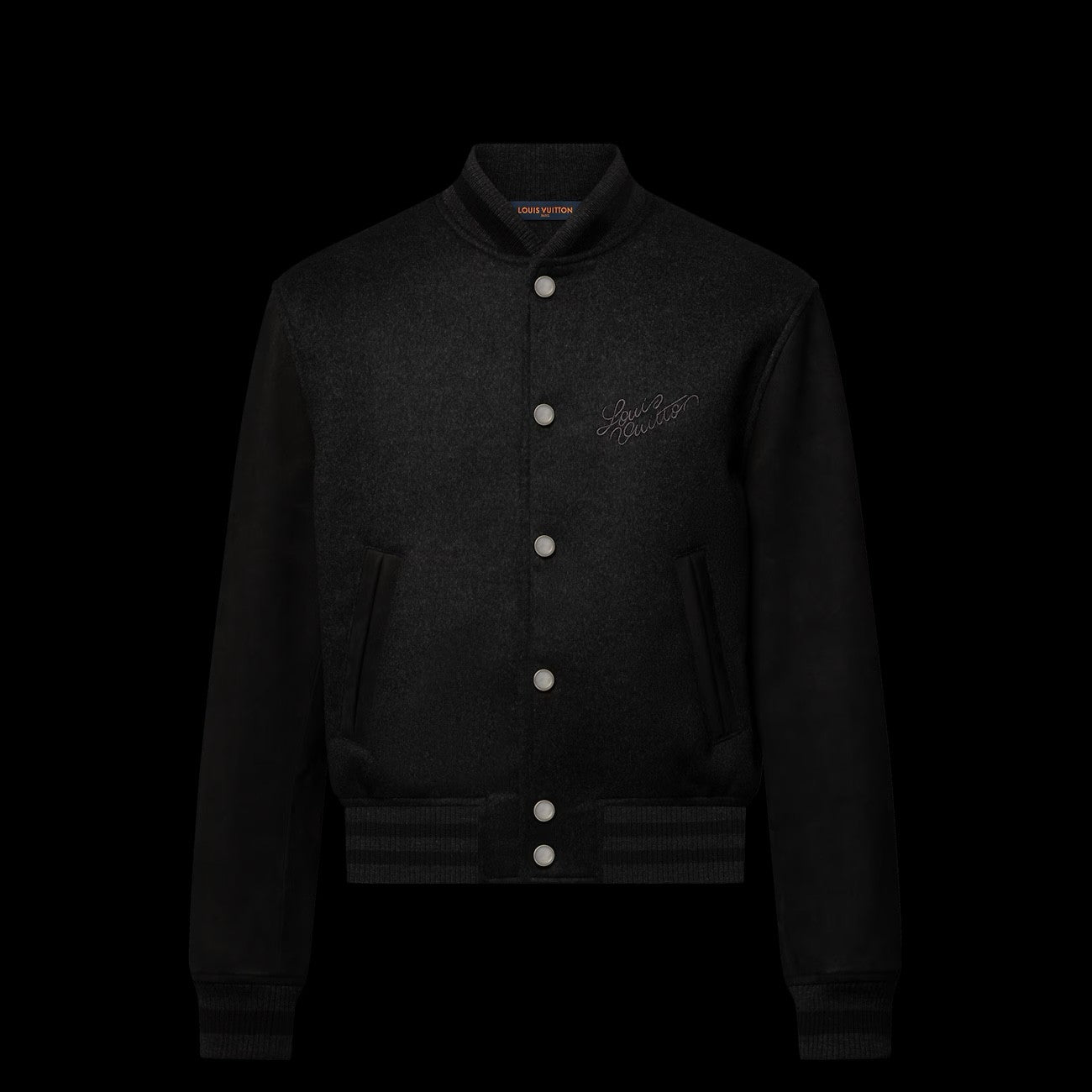 Louis Vuitton Men's Spring/autumn Fashion Casual Solid Color Single Breasted Suede Sheepskin Leather Jacket Sweatshirt Jacket #78395