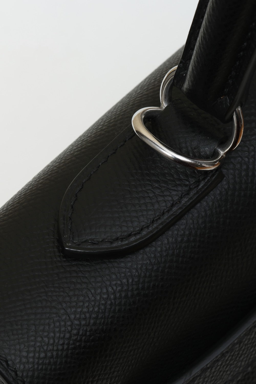 Hermes KL35 Solid Color Cowhide Leather Handbag Metal Buckle Kelly Bag Bags Accessories #75744
