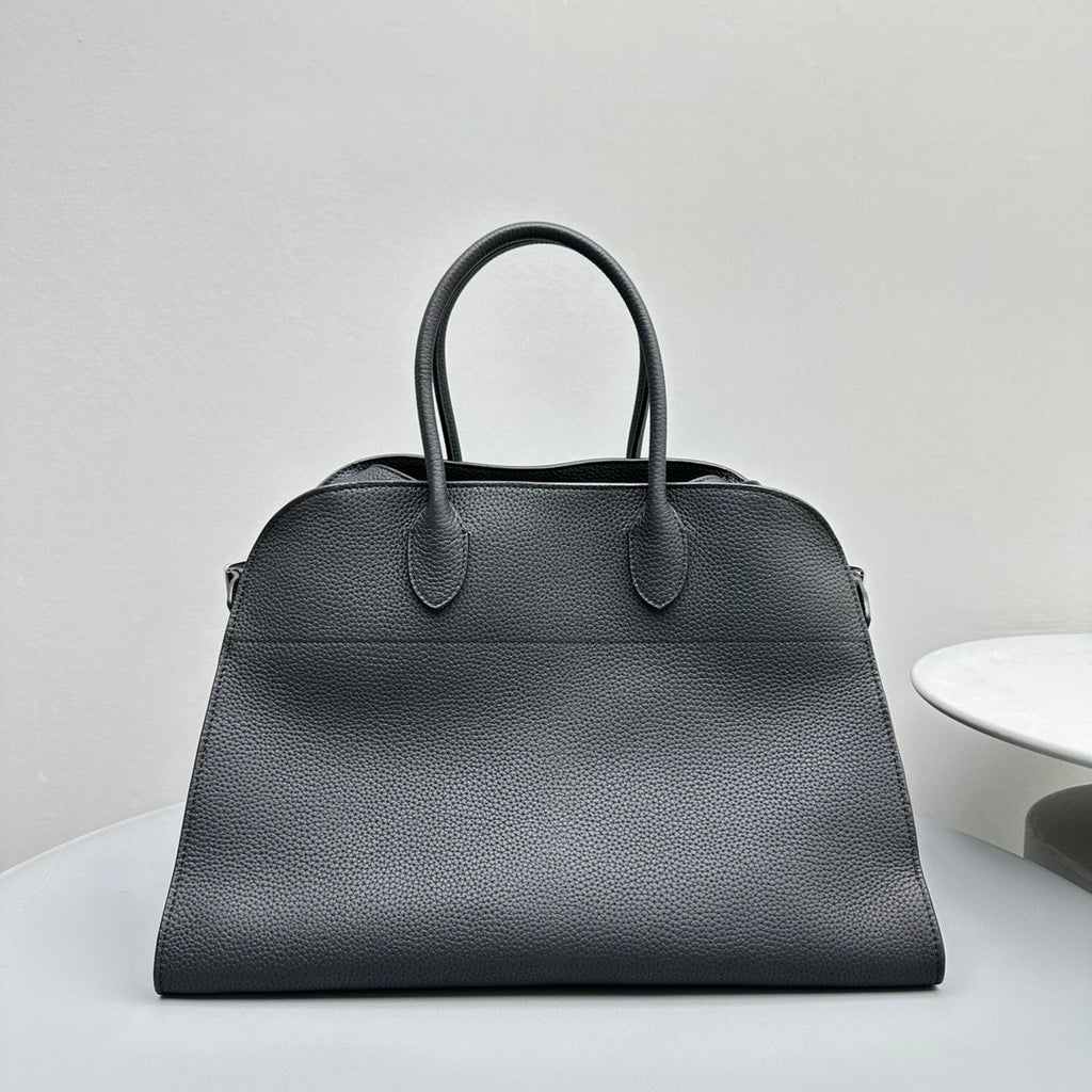 THE ROW Margaux 15 Women's Solid Color Calfskin Leather Simple Shopping Bag Handbag Bags #75285