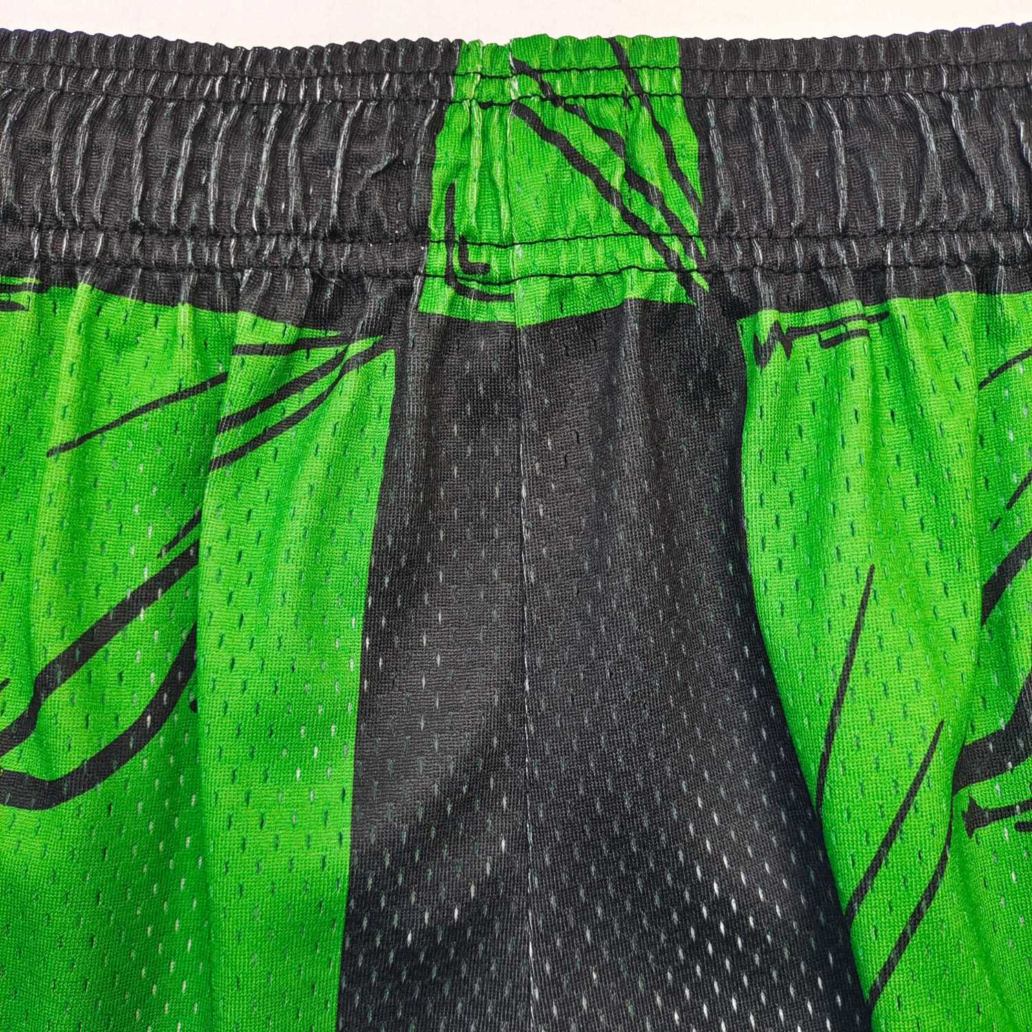MattyBoy Eric Emanuel NY PopUp Men's Summer Graffiti Print Mesh Casual Lace-Up Shorts #76764