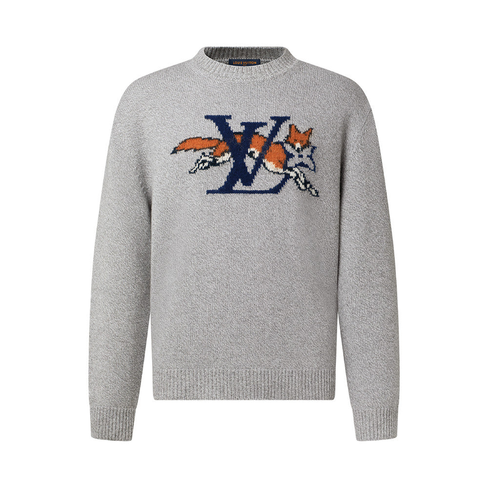 Louis Vuitton Chunky Wool-Cashmere Crewneck #336563