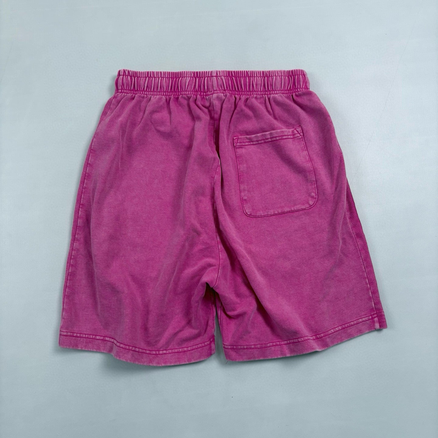 Balenciaga X Adidas Men's and Women's Summer Solid Color Stretch Waist Tie Cotton Shorts #77323