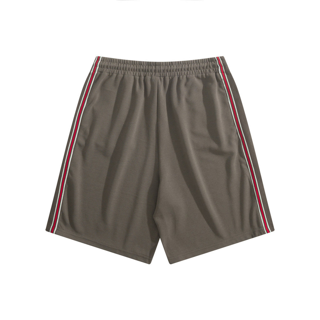 GUCCI Embroidered Logo Cotton Piqué Shorts #377960