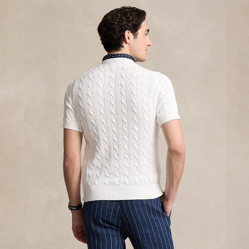 Ralph Lauren Cable Knit Cotton Sweater #376042