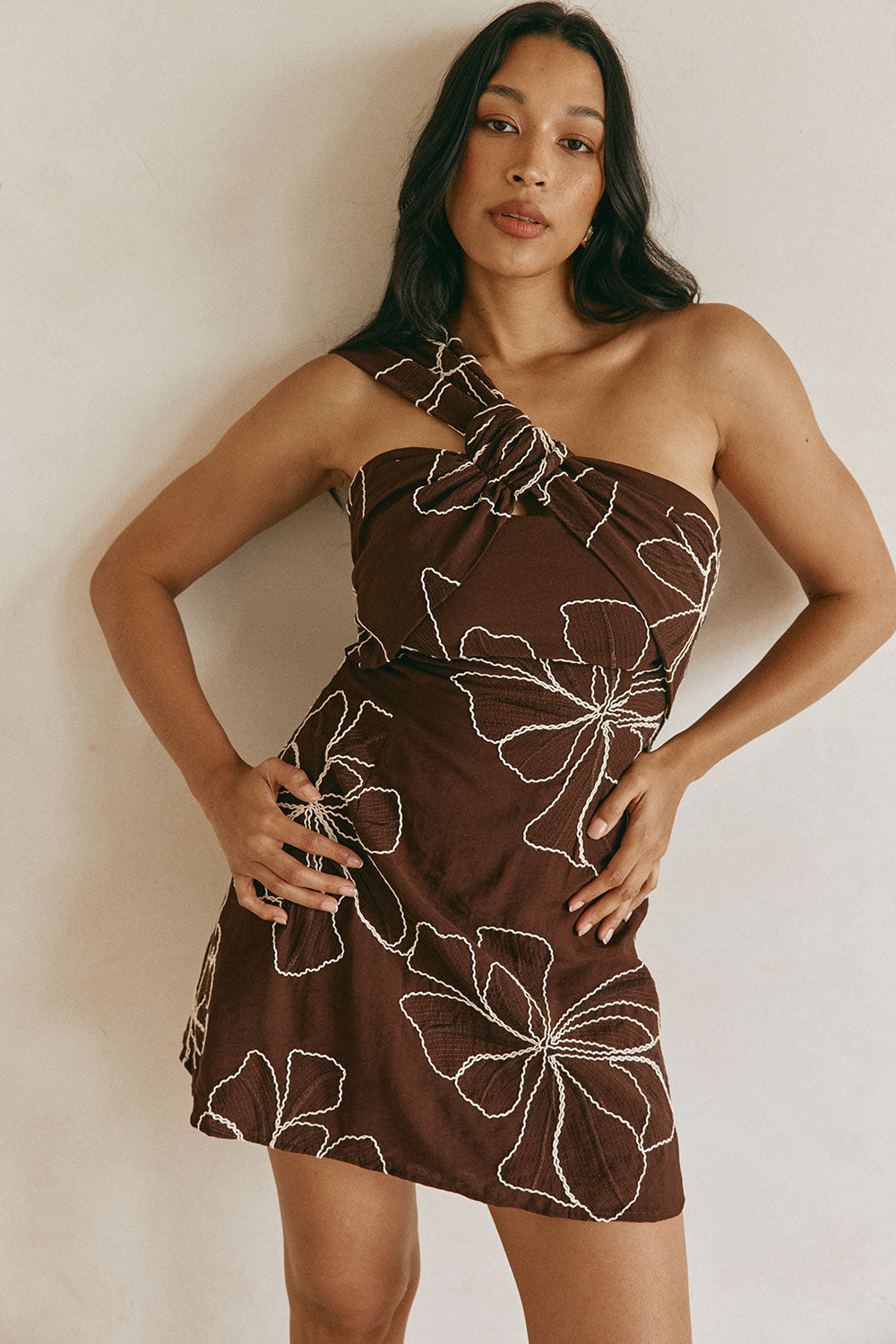 Dimmi Dress - Chocolate Floral