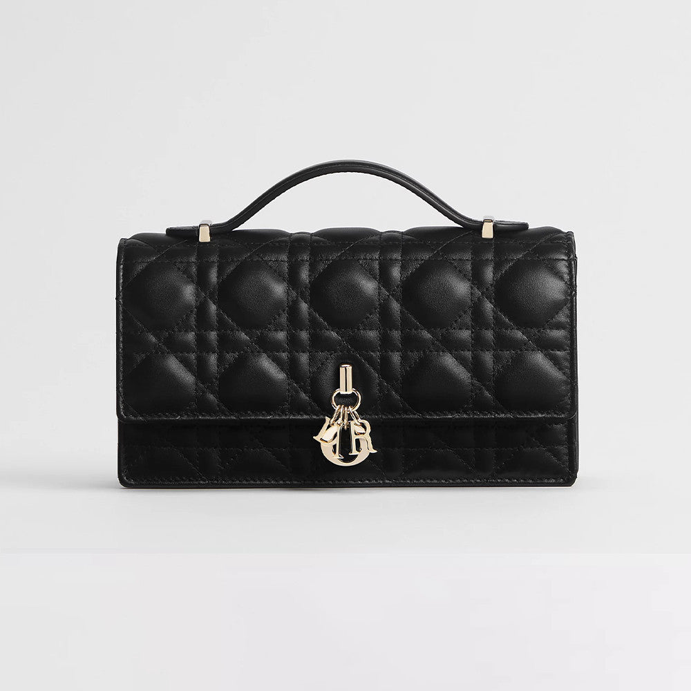 Dior Miss My Dior Minimalist Elegant Flap Bag with D.I.O.R. Charm Fashionable Casual Chain-Strap Flap Bag in Lambskin Bags S0980ONMJ_M900 #197188