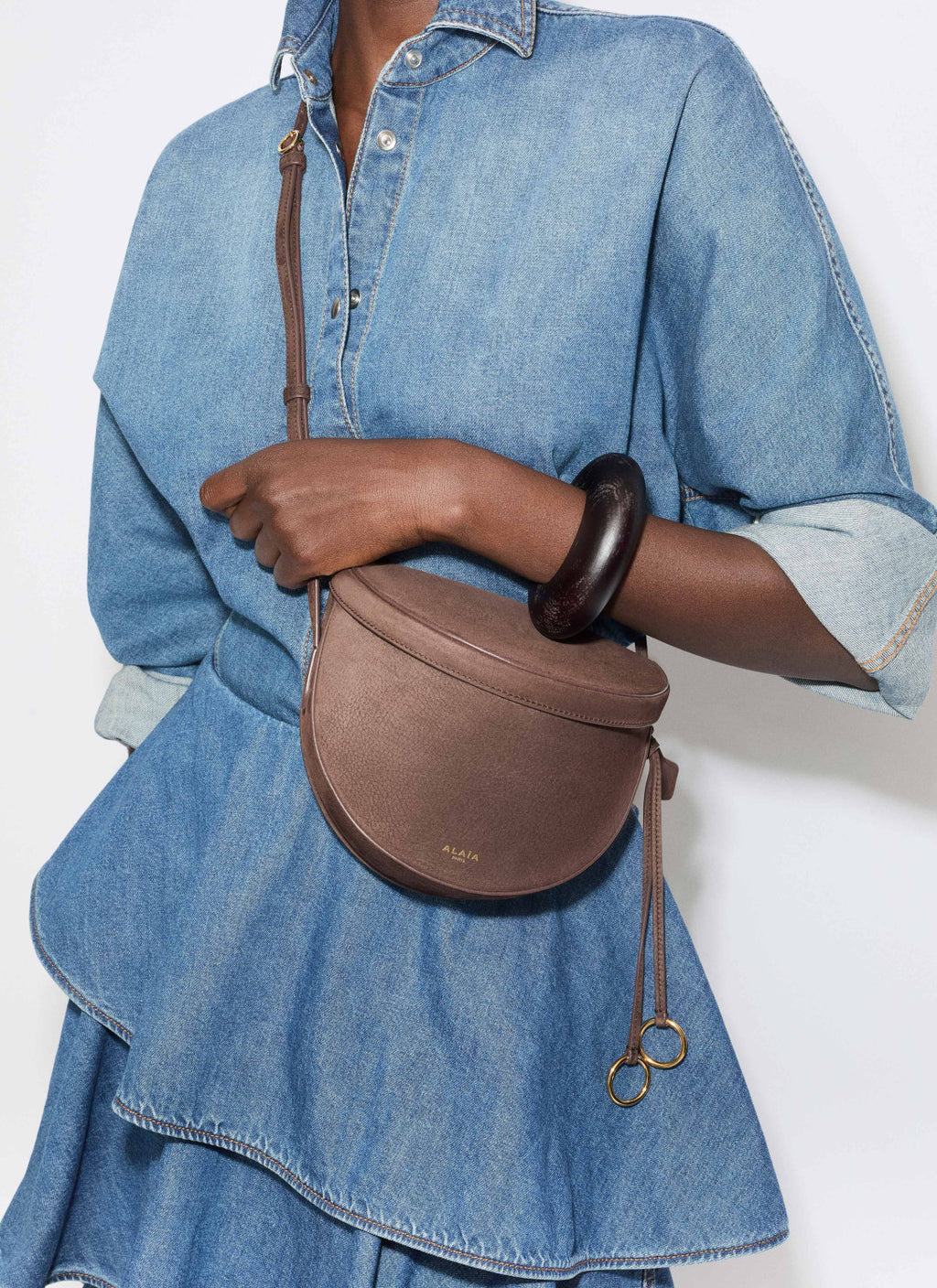 Alaïa Hip Bag in Goatskin #375400