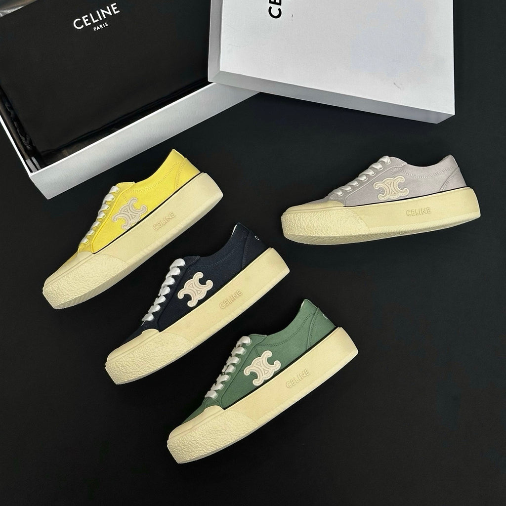 Celine Alan Sneaker in Canvas 4CM #381929