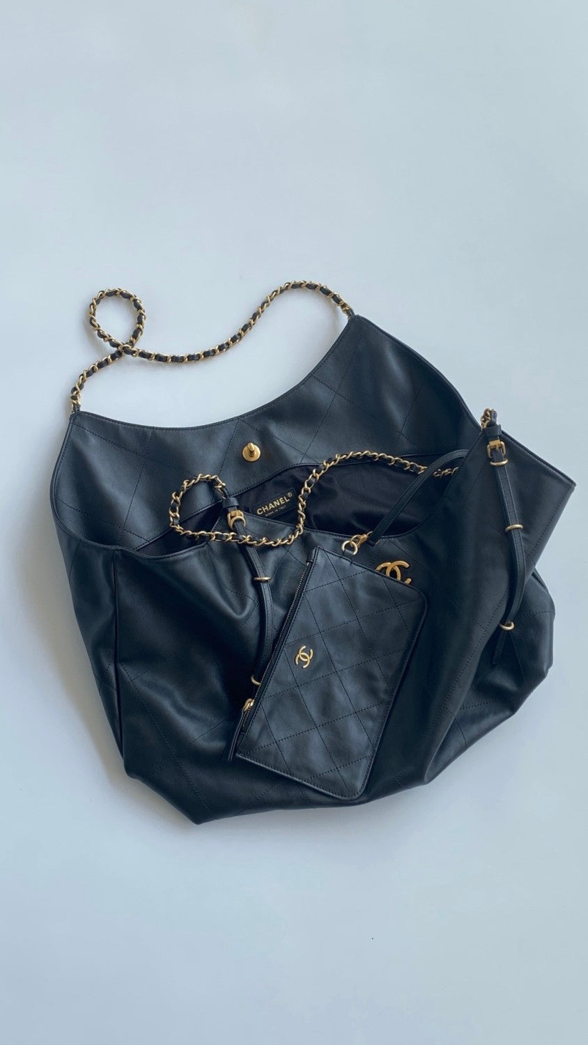 Chanel  HAAS original factory super soft grain cowhide nationwide G-Dragon GD Same Tote Bag Bags #82515A