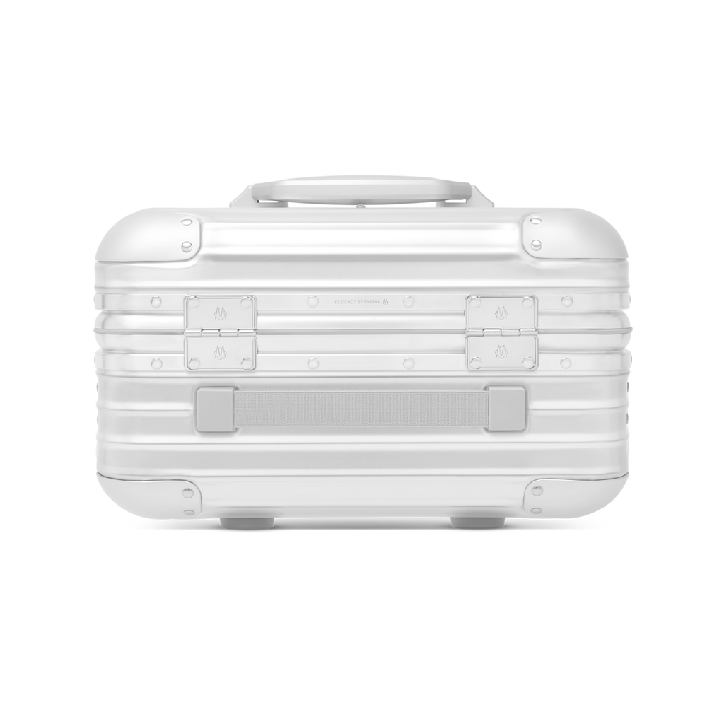 RIMOWA Aluminum Travel Vanity Case in Silver #379431