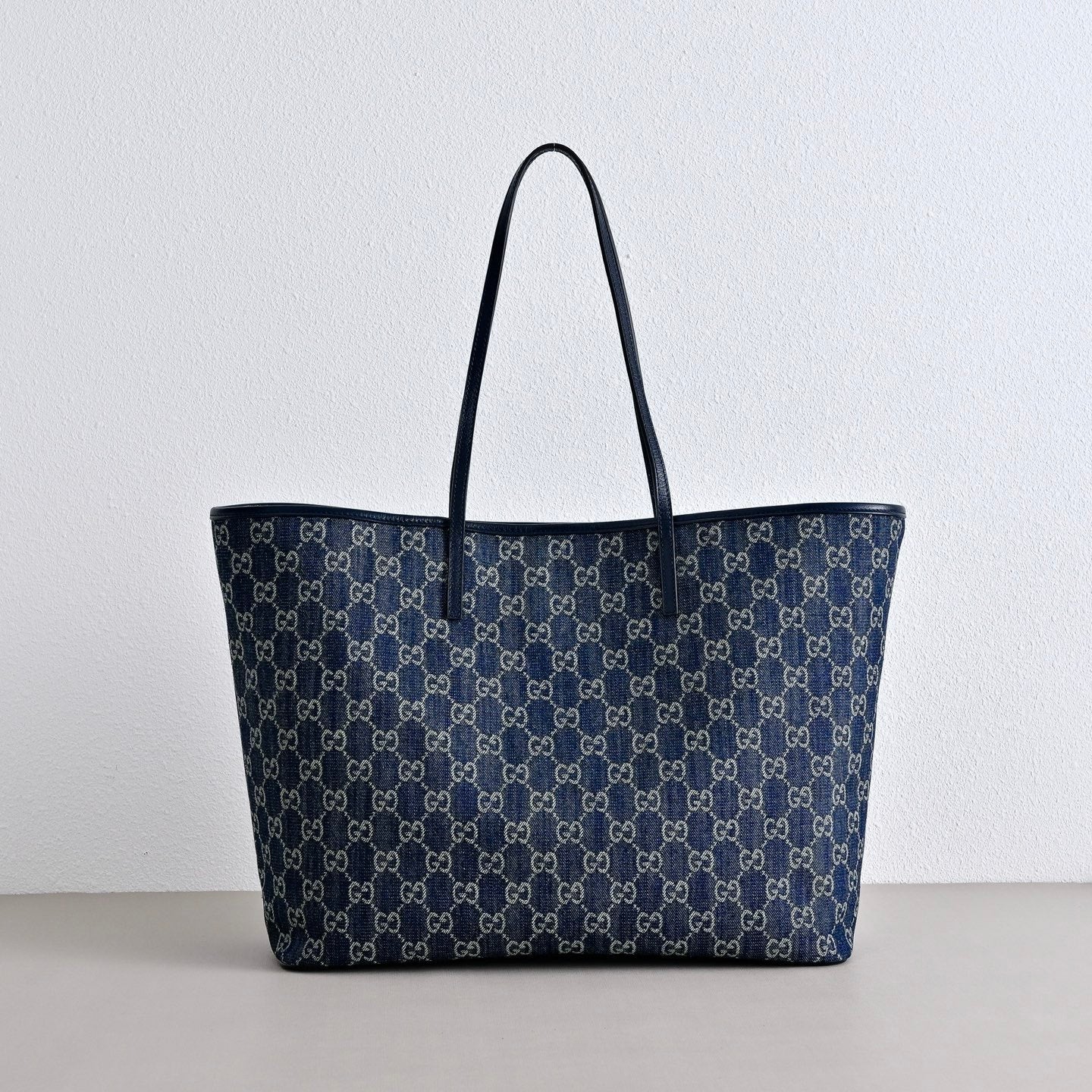 GUCCI Gucci Tribeca Large Tote bag GG Denim #384012