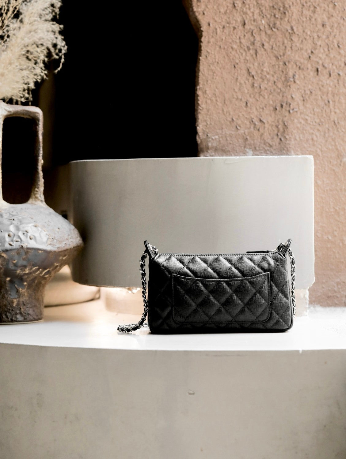 Chanel Star Double C With Diamond Logo Mahjong Bags Armpit Crossbody Bag Fashion Luxury Caviar Banquet Bag #81421