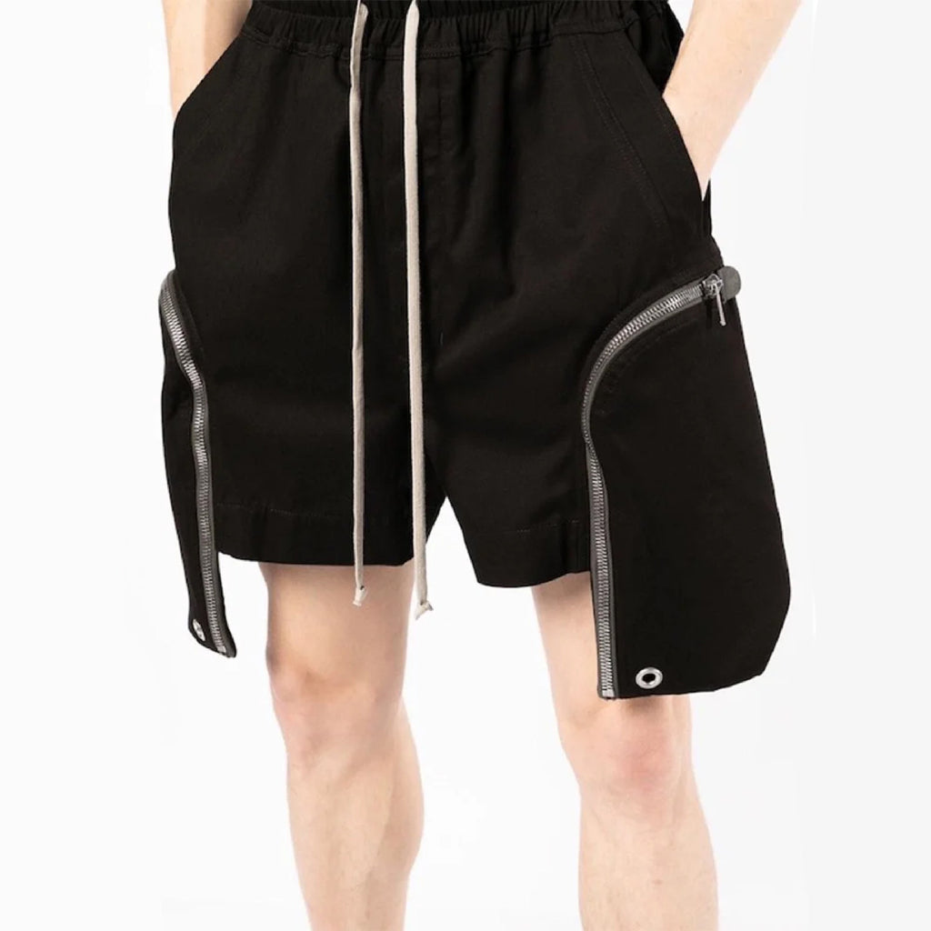 Rick Owens  Casual shorts with zippered large pockets #91112