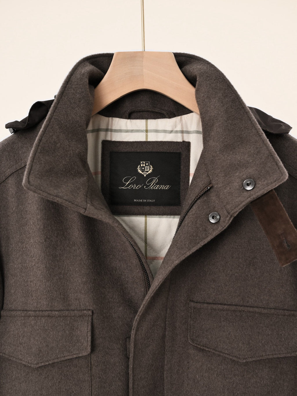 Loro Piana Traveler Military Jacket Cashmere #334784