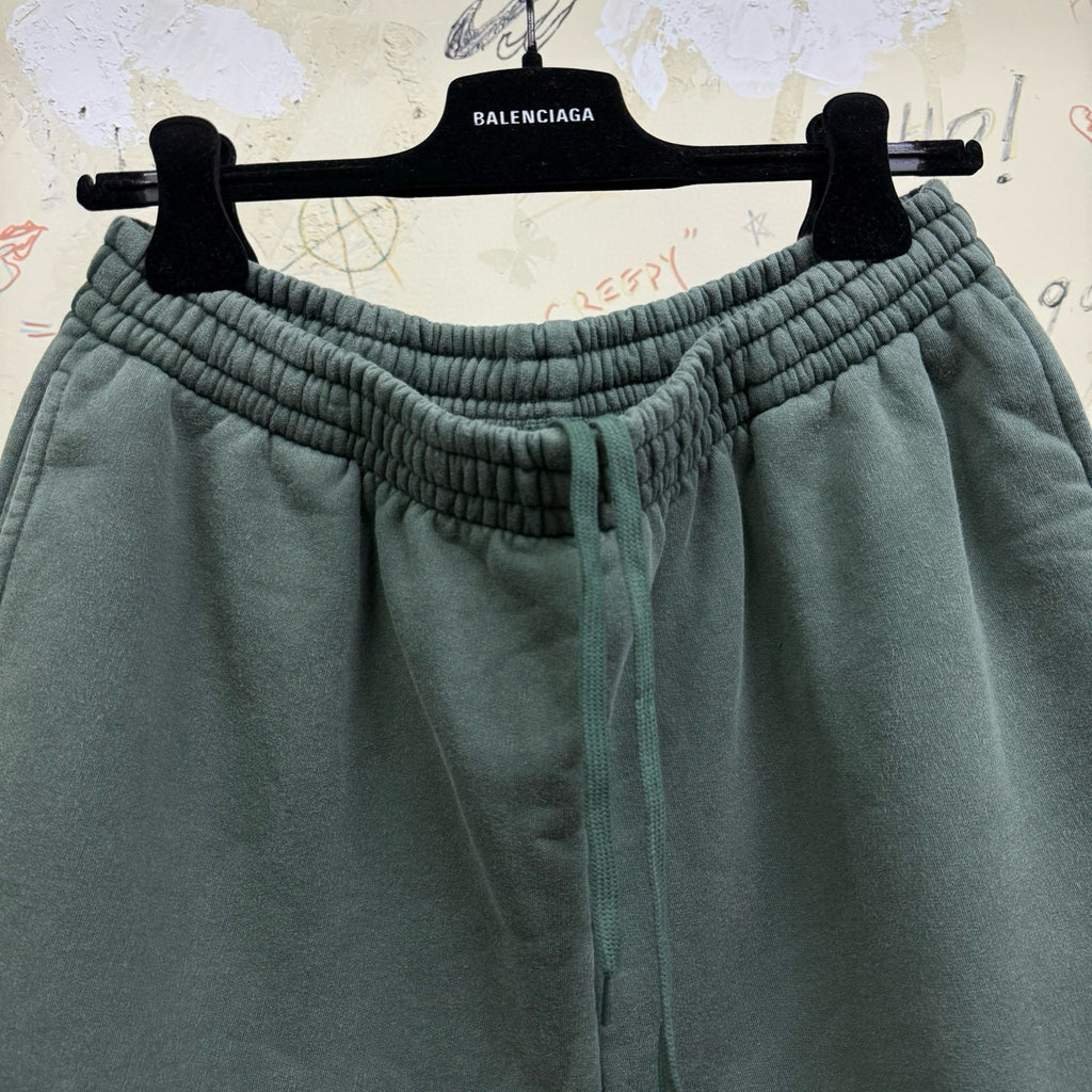 Balenciaga BASKETBALL Men's Summer Fashion Casual Solid Color Elastic Waist Loose Fit Cotton Athletic Shorts #78797