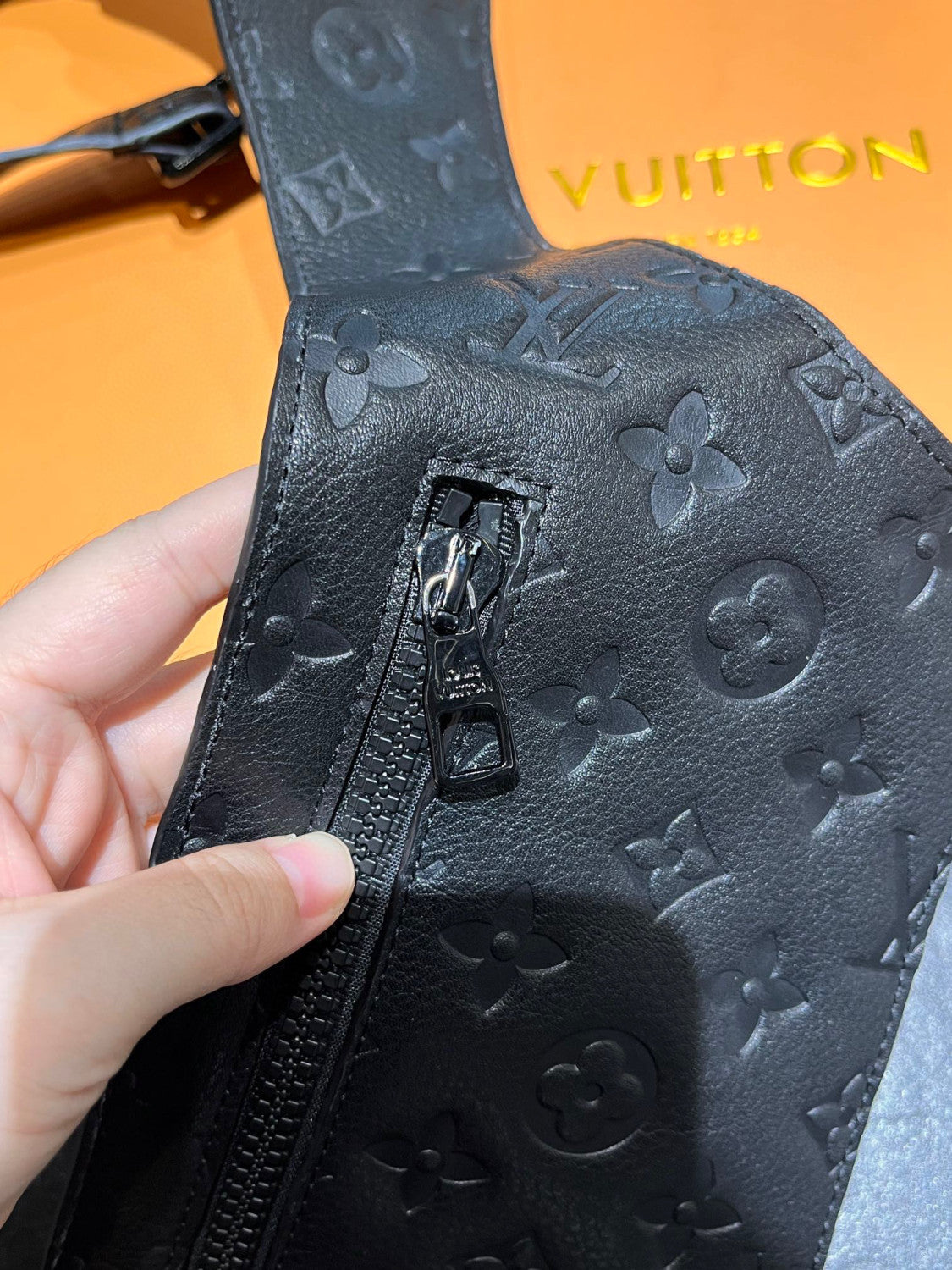 Louis Vuitton Leather Printed Vest With Accessories #22172