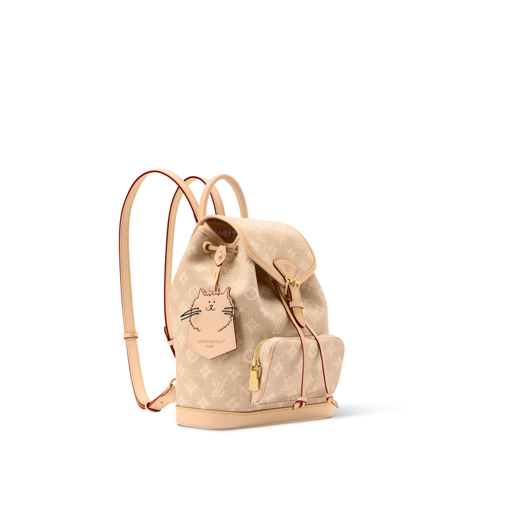 Louis Vuitton Women's Montsouris Small Backpack Meowgram Pattern M15135 #333211