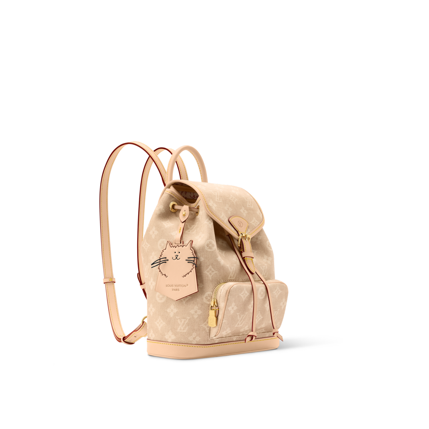 Louis Vuitton Women's Montsouris Small Backpack Meowgram Pattern M15135 #333211