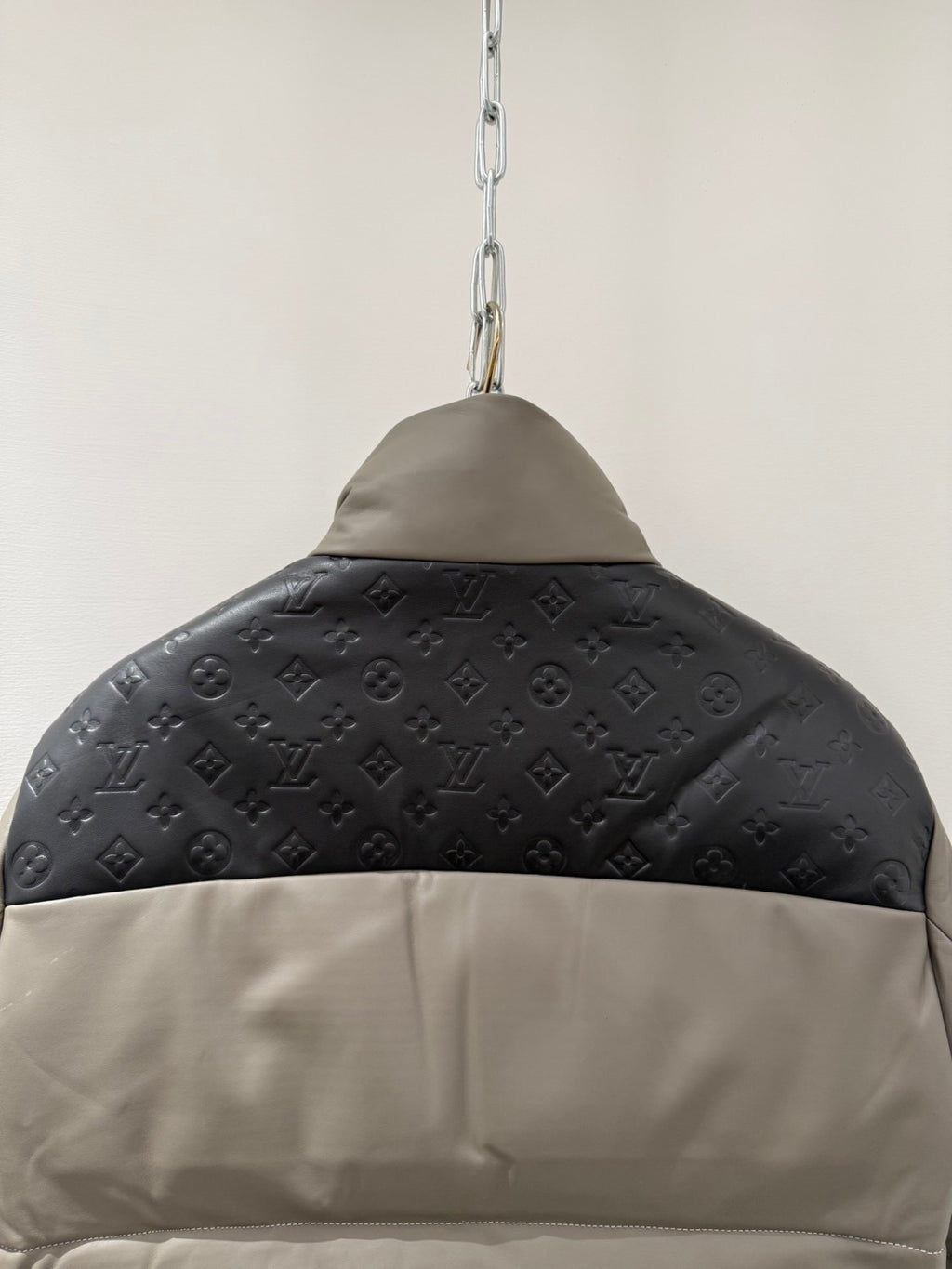 Louis Vuitton Leather Down Jacket #333837