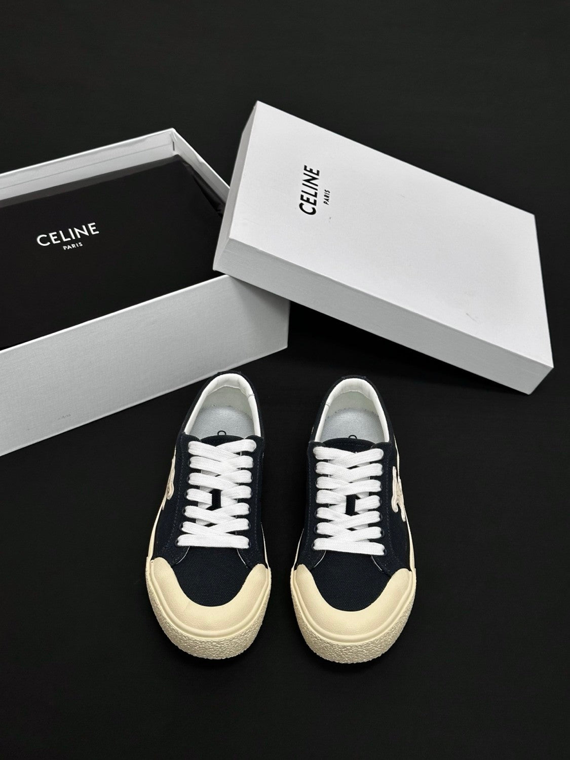 Celine Alan Sneaker in Canvas 4CM #381929