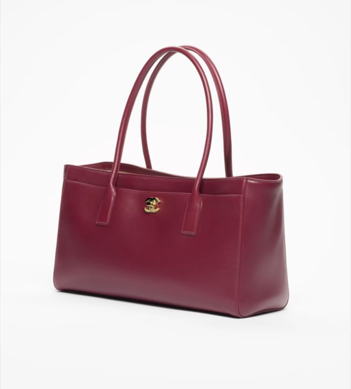 Chanel 2026 Spring/Summer Small Shopping Bag Red Leather Clutch Stylish Elegant Spacious Tote Bag Bags #196870