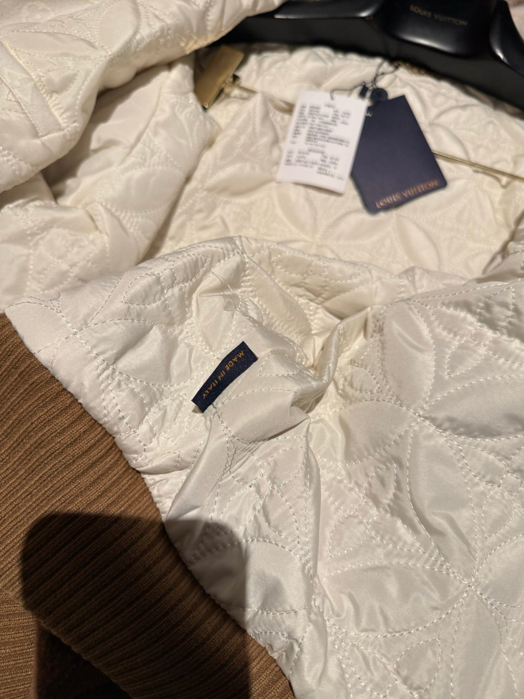 Louis Vuitton Men's Monogram Blouson With Shearling Collar 1AJBCW #334771