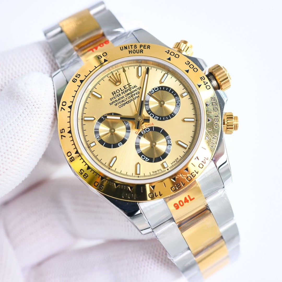 Rolex Men's Steel Strap Waterproof Automatic Mechanical Watch #75677