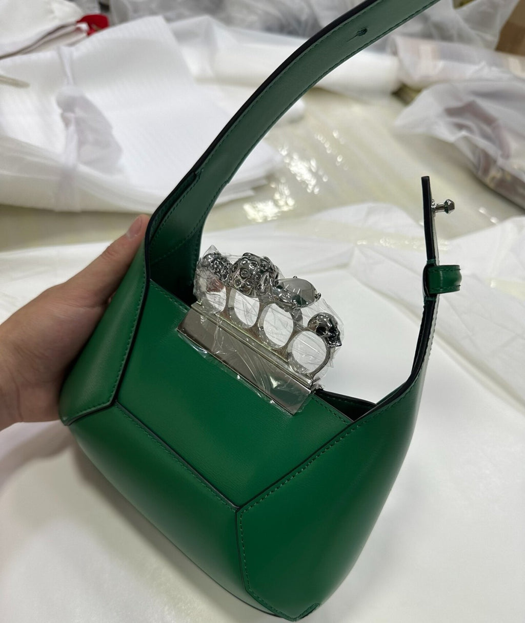 Alexander Wang New Arrival Skull Diamond-studded Women's Crossbody Bags Handheld Shoulder Bag High-street Luxury Clutch #82328A