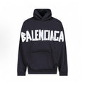 Balenciaga Logo Print Hooded Long Sleeve Sweatshirt #324922