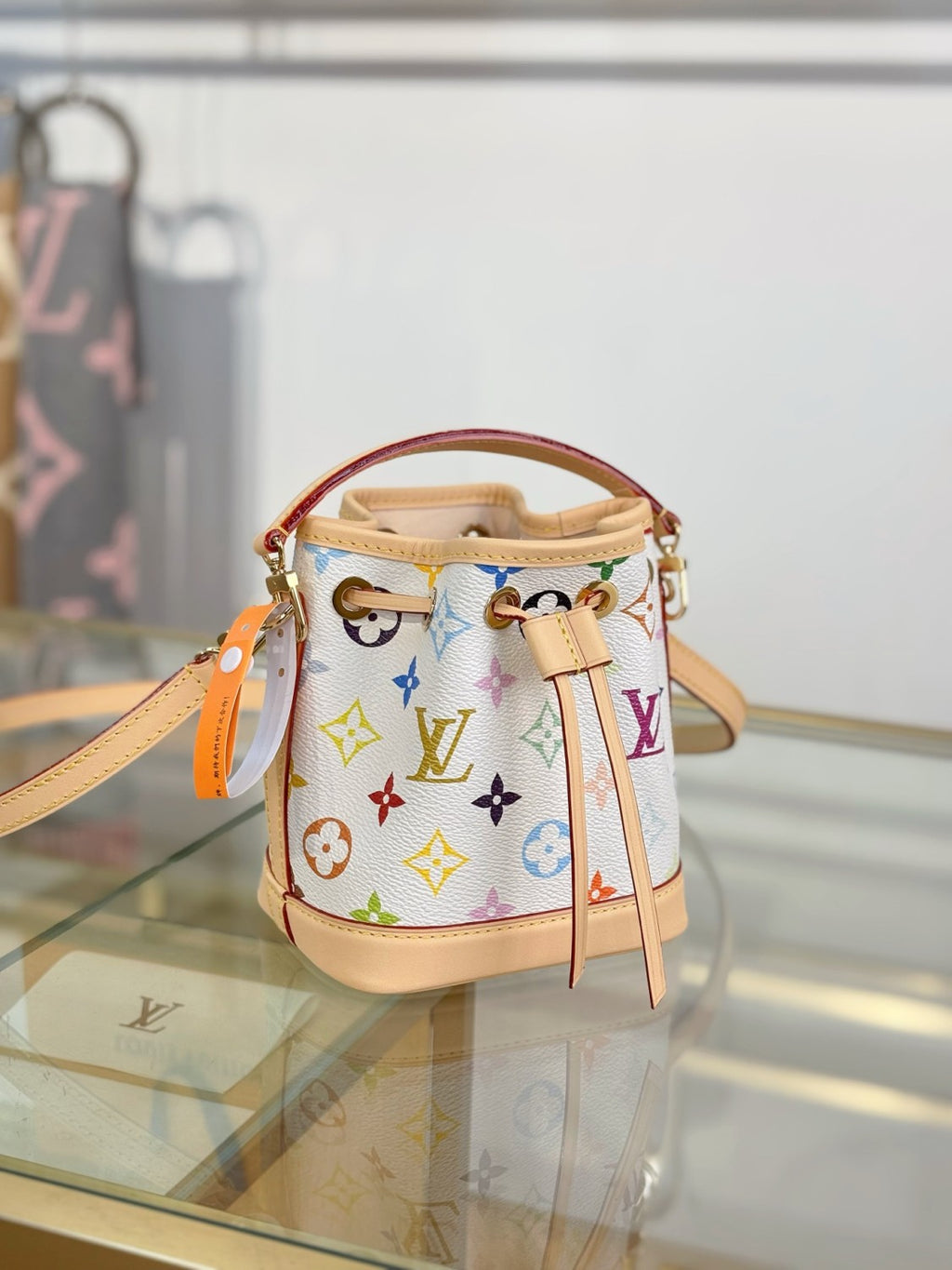 LOUIS VUITTON LV x TM Nano Noé Monogram Canvas M27493 #376333