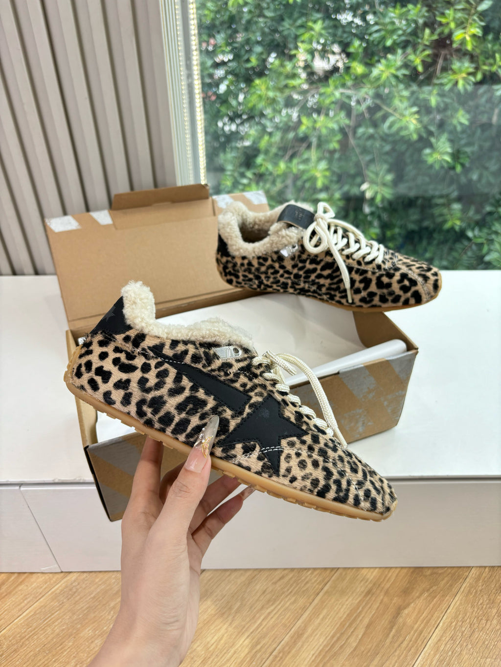 Golden Goose Women's Spring/Fall Fashion Casual Round Toe Lace Up Leather Suede Low Top Flat Slip On Sneakers Shoes #78915