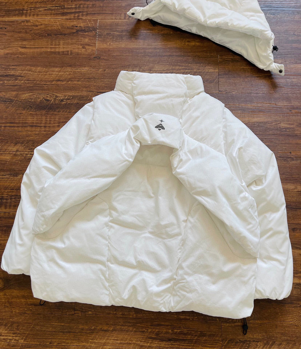 Adidas Originals x HAMCUS Hooded Long Sleeved Down Jacket #21976
