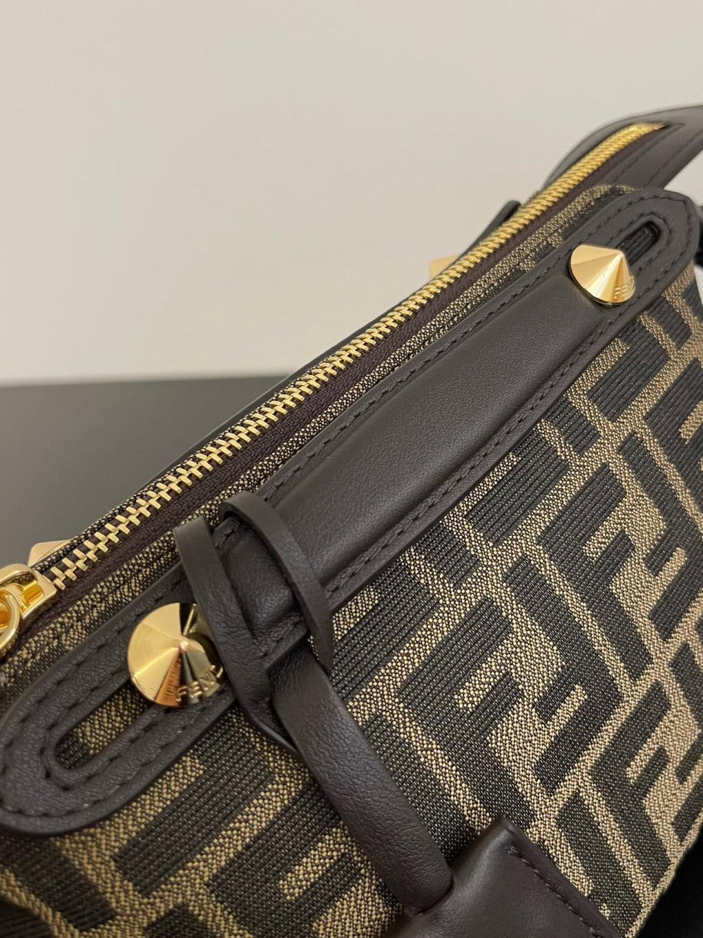 Fendi By The Way Soft Women's Adjustable Removable Shoulder Strap Solid Colour Brand Logo Cowhide Leather Single Shoulder Slanting Clutch Bag Bags #76953