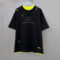 Balenciaga Men's Summer Fake 2 Piece Colour Block Cotton Round Neck Short Sleeve T-Shirt #97735